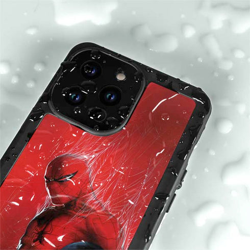 Marvel Spiderman The Amazing Spiderman iPhone 15 Pro Waterproof Case